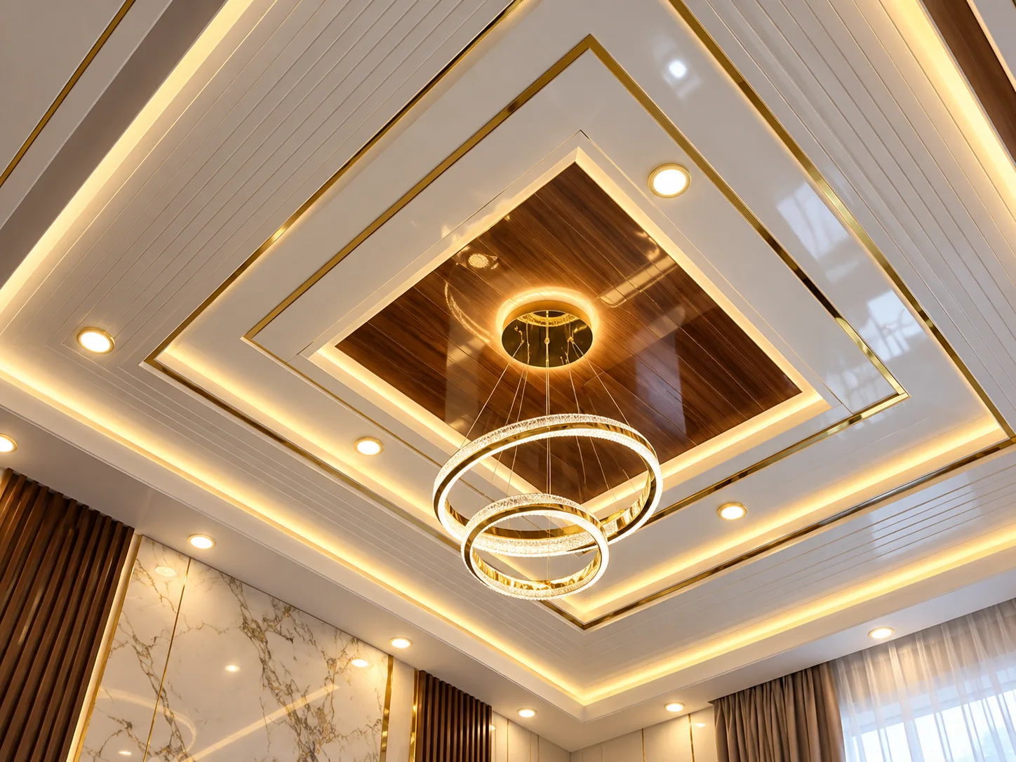 Detail plafon premium