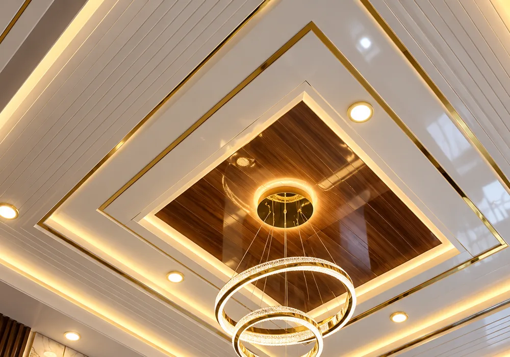 Inspirasi chandelier plafon PVC